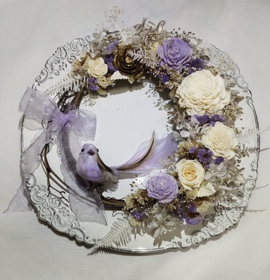 秋デザイン ハリネズミさんラウンドレジンヘアゴム