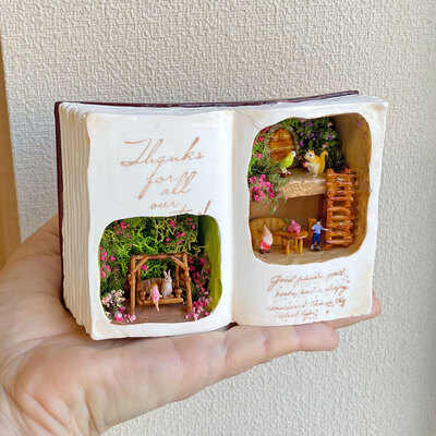 どんぐりレジン講座