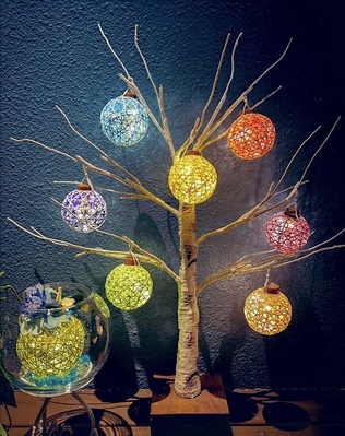 和紙のランタン講座