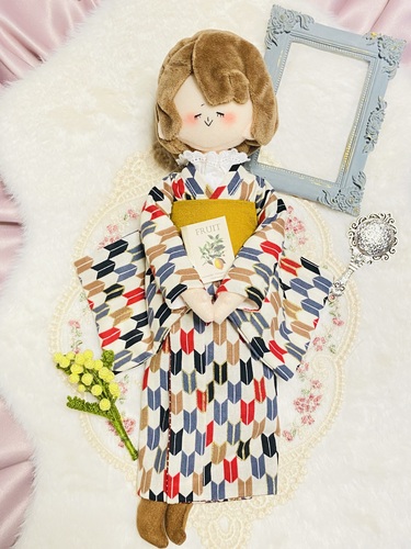 人形 「生きとし生けるもの」創作人形 布貼りハンドメイド 青猫縫製所｜ 東京ハンドメイドマルシェ2026秋