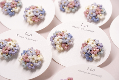 スワロフスキー フィギュリン 置物 グリーンマーガレット プチ