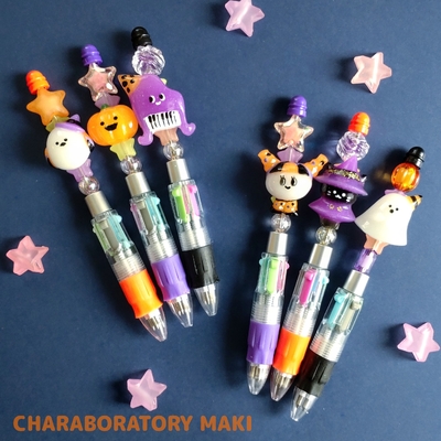 限定①価格☆オリジナルレジンの金魚玉と手染めリボンのボールペン❤