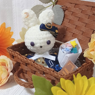 オーダーメイド】【Mサイズ】羊毛フェルト うさぎ ペット うちの