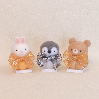 オーダーページ✾約4cm本物みたいなテディベアクッキーセット