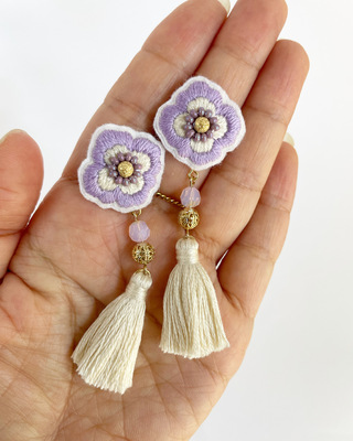 秋デザイン ハリネズミさんラウンドレジンヘアゴム 秋デザイン