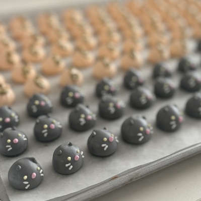 メガネケース ＊ハンドメイド＊ No.195 プードルちゃん達