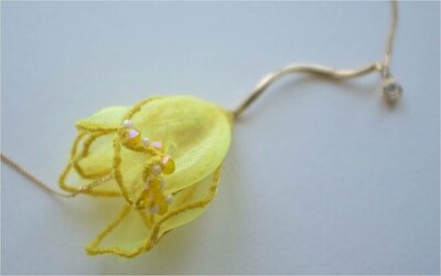 リース - 作品紹介 | Ribbon Chino Shiny ribbon shell wreathe